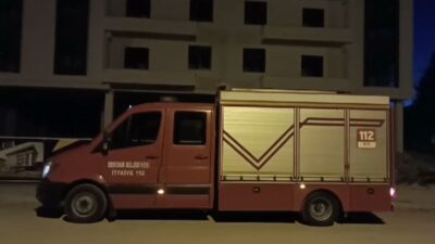 83 yaşındaki Sultan Ülkü, Burdur’da inşaat halindeki 3 katlı binanın