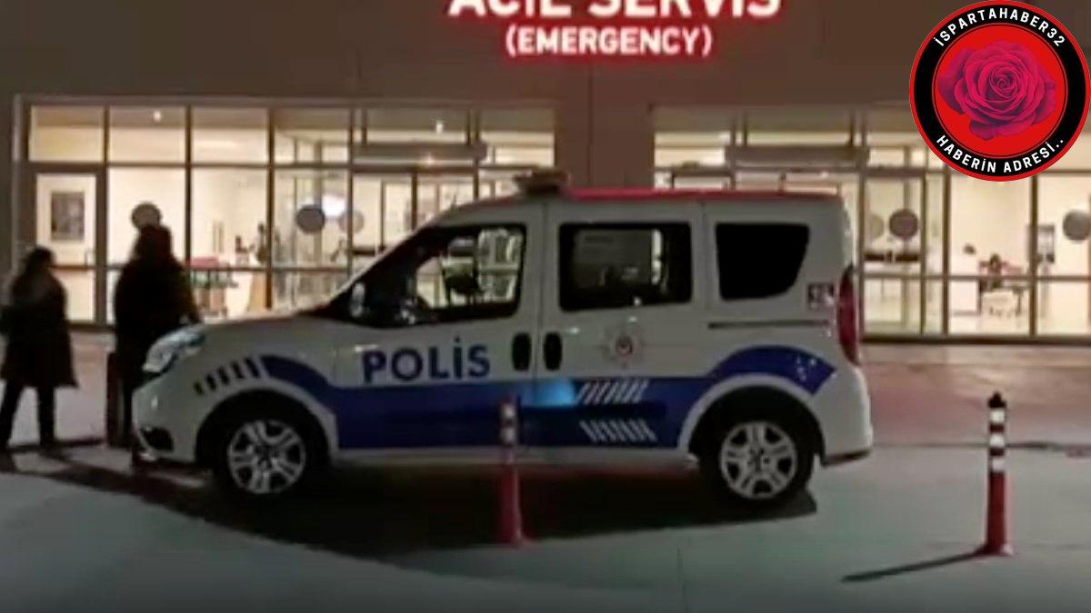 Burdur'da kimliği öğrenilemeyen kişi, eski eşinin yanında gördüğü adama saldırıp,