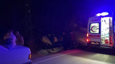 Burdur'da otomobilin şarampole devrilmesi sonucu Cengiz Çetiner yaşamını yitirdi.