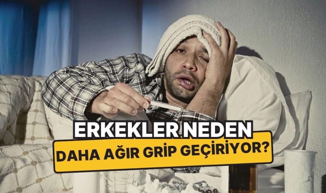 Erkeklerin grip olduğunda battaniye altında kıvrılıp ölü taklidi yapmasını komik