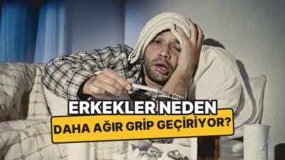 Erkeklerin grip olduğunda battaniye altında kıvrılıp ölü taklidi yapmasını komik