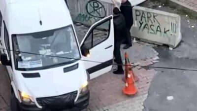 Kağıthane'de yol verme yüzünden tartışma sonrası servis şoförü silahla vurulup