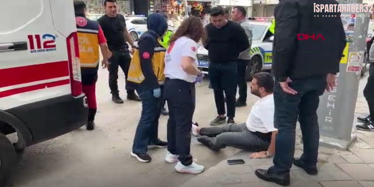 Kocaeli'de meydana gelen trafik kazasında bir aracın motosiklete çarpması sonucunda