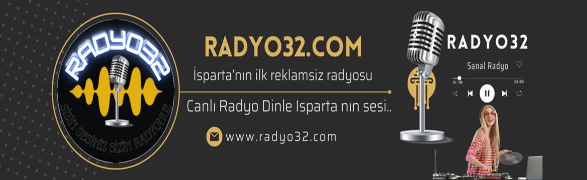 Radyo32.com sitesinin logosu