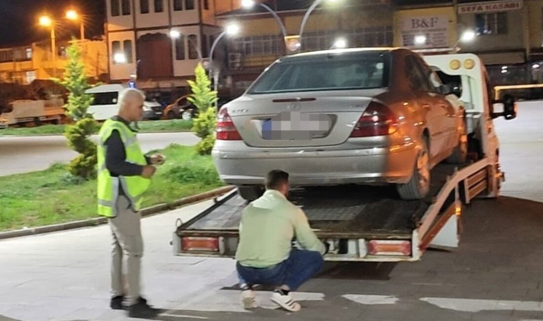 Vatandaşların ihbarı üzerine yakalanan drift atan sürücüye, 46 bin 362