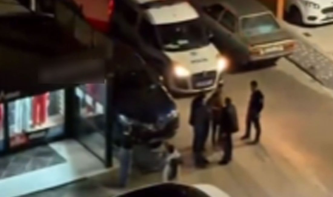 Isparta'da gece saatlerinde iki grup arasında çıkan tartışma, polis ekiplerinin