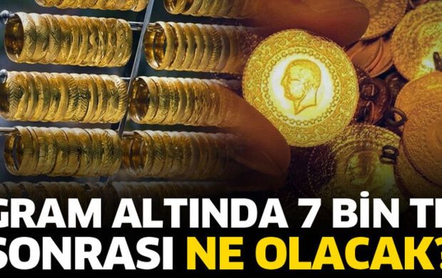 Gram altında 7 Bin TL sonrası ne olacak?