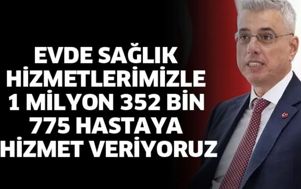 Bakan Memişoğlu'ndan evde sağlık hizmeti açıklaması