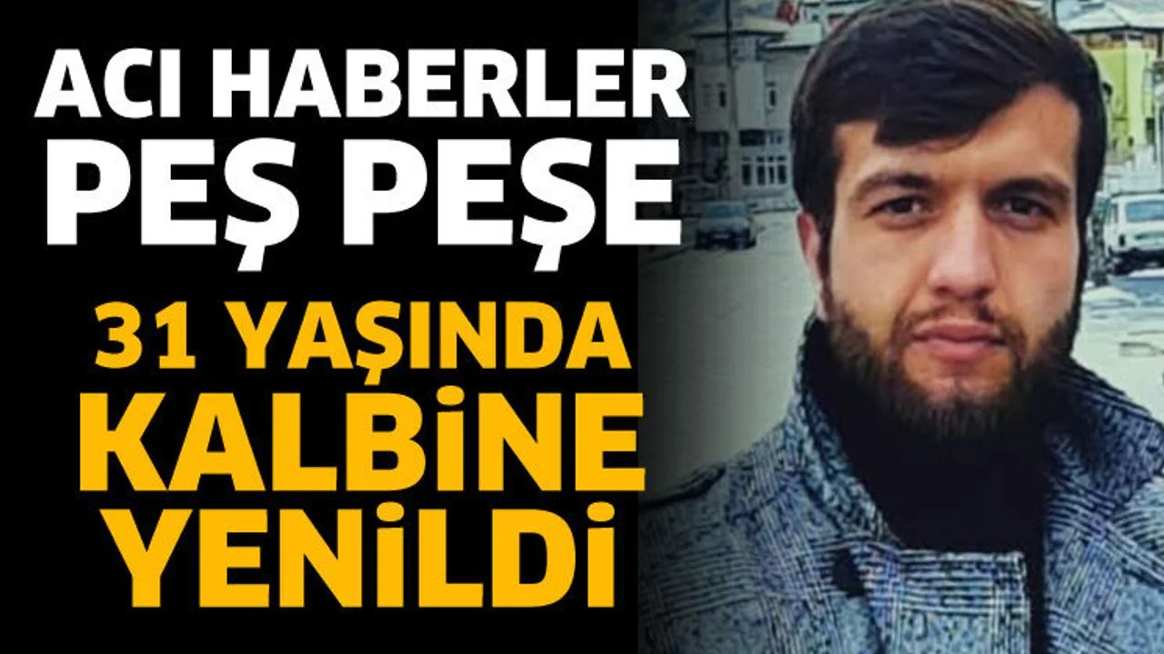 Isparta'da bir acı haber daha! Kalbine yenildi