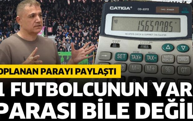 Isparta 32 Spor için toplanan parayı paylaştı