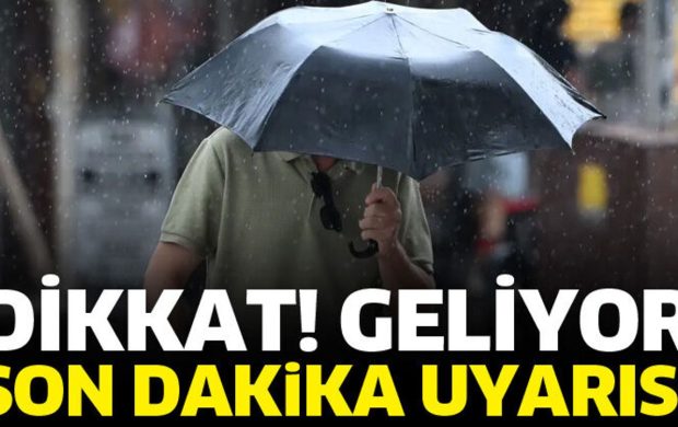 Isparta’da sağanak yapış uyarısı yapıldı