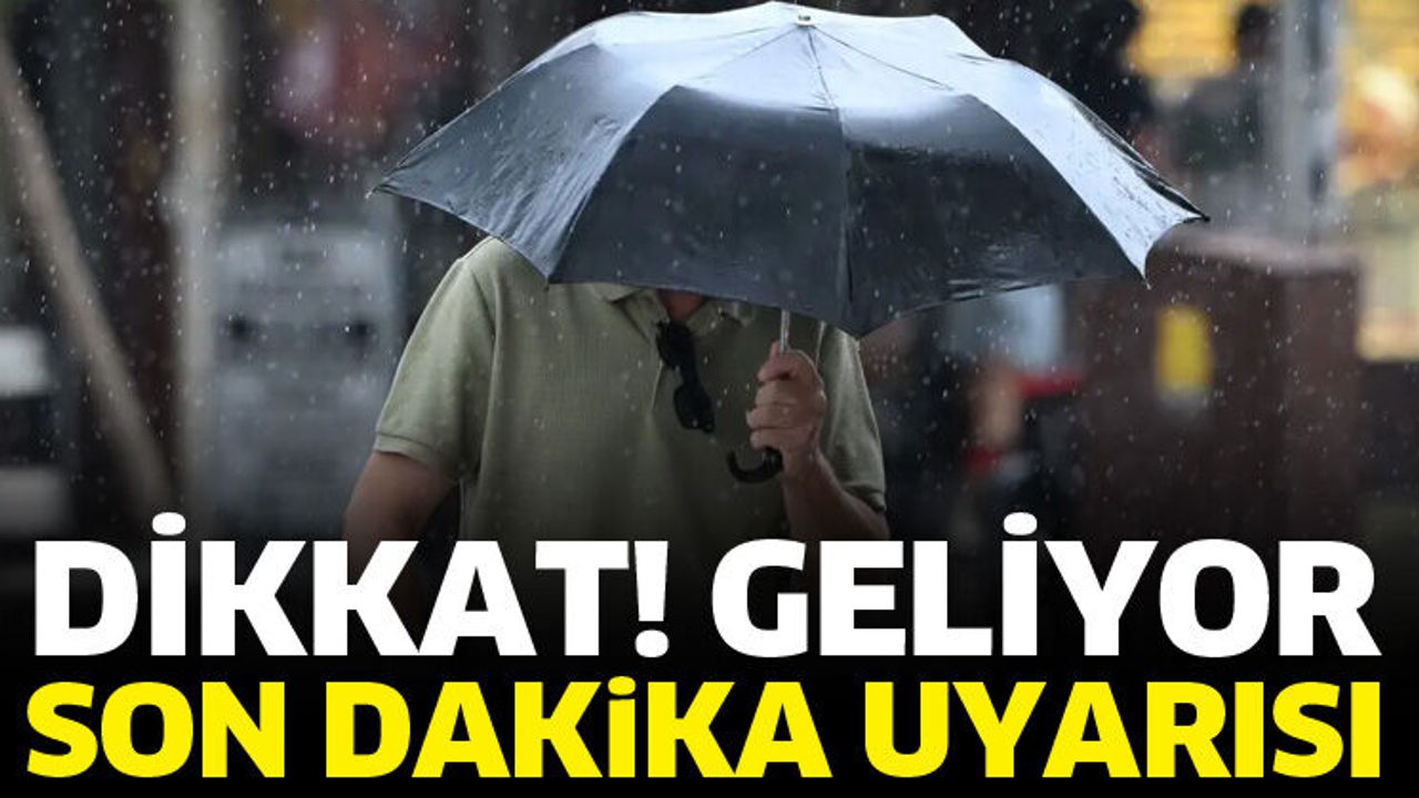 Isparta’da sağanak yapış uyarısı yapıldı
