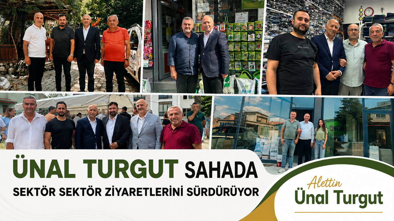 ÜNAL TURGUT’TAN SEKTÖR SEKTÖR ISPARTA TURU “Sahanın Sesini Dinliyor, Ortak Akılla Yol Yürüyoruz”