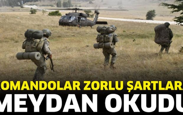 Komandolar Eğirdir’de Göreve Hazırlandı