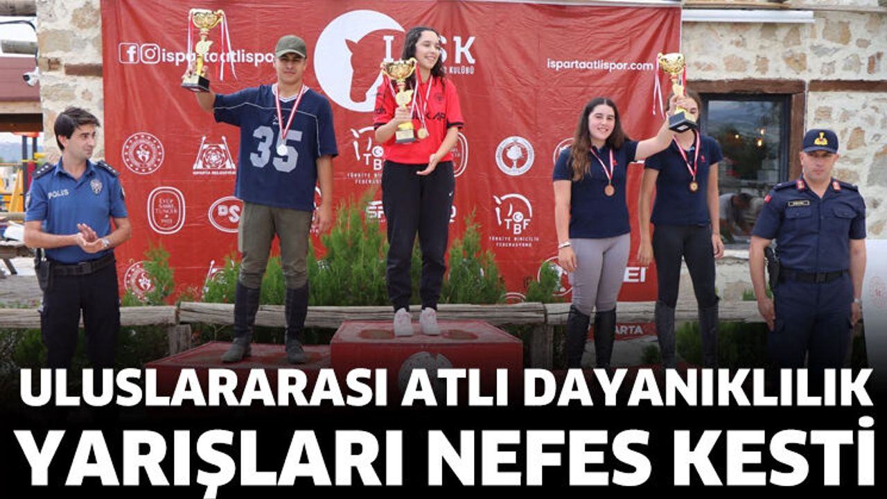 Gönen’de Uluslararası Atlı Dayanıklılık Yarışları Nefes Kesti