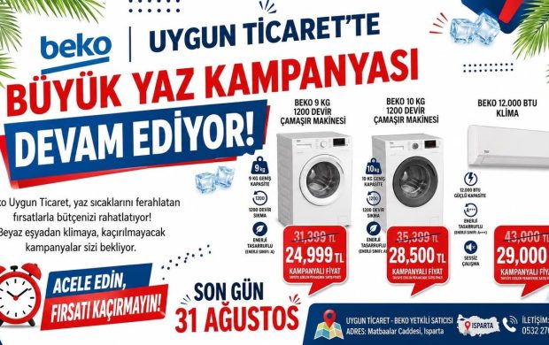 Beko Uygun Ticaret’te Büyük Yaz Kampanyası Devam Ediyor