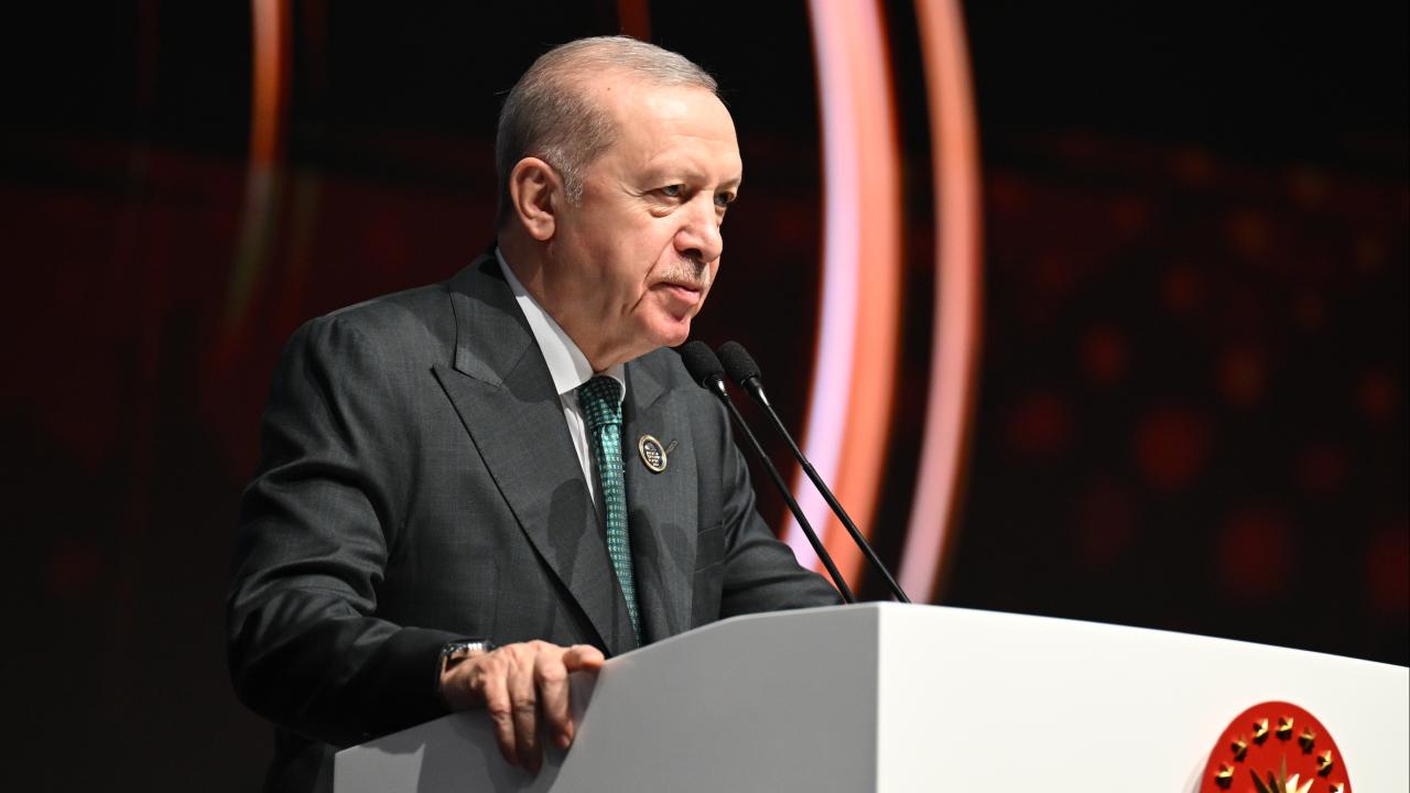 Cumhurbaşkanı Erdoğan konuşuyor