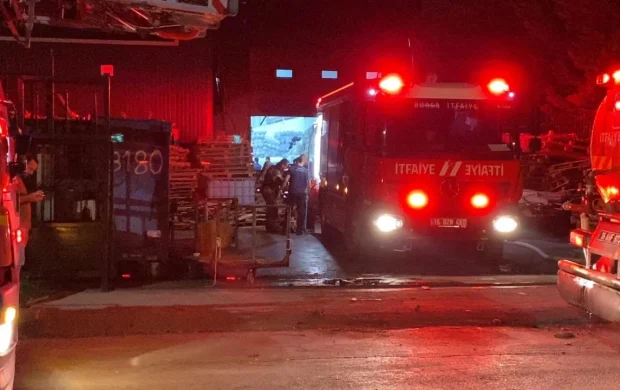 Bursa'da fabrikada çıkan yangın söndürüldü