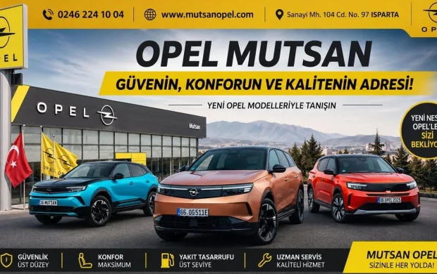 OPEL REKLAM MANŞET ALTI