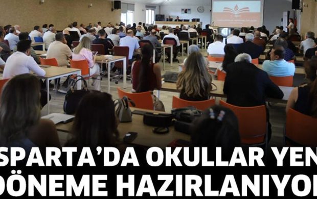 Isparta’da Okullar Yeni Döneme Hazırlanıyor