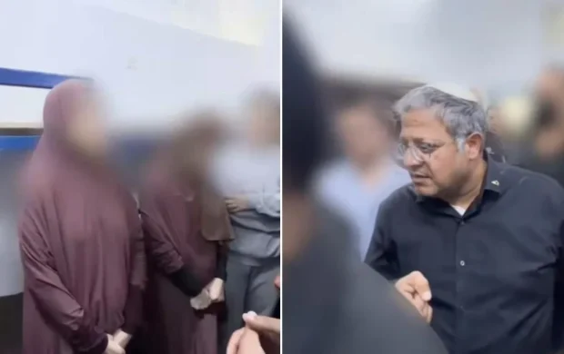 İsrailli Bakan BenGvir, Filistinli kadın tutuklularla alay ettiği görüntüleri paylaştı