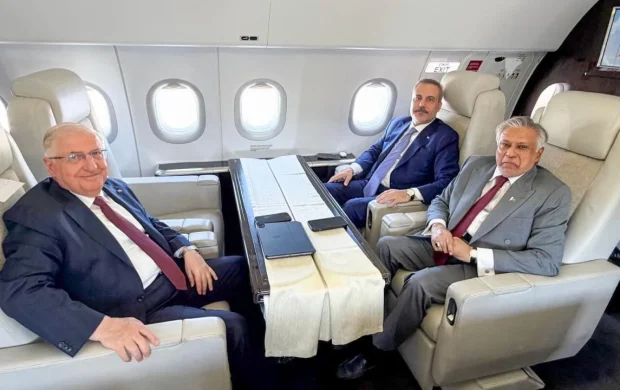 Bakanlar Fidan ve Güler, Pakistan Dışişleri Bakanı Dar ile Bişkek'e gidiyor