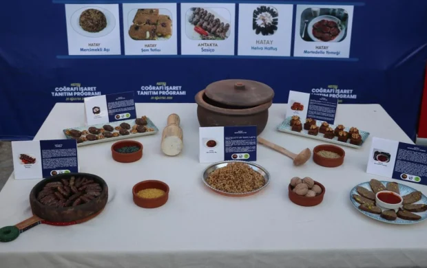 Hatay'da tescillenen 5 ürün tanıtıldı