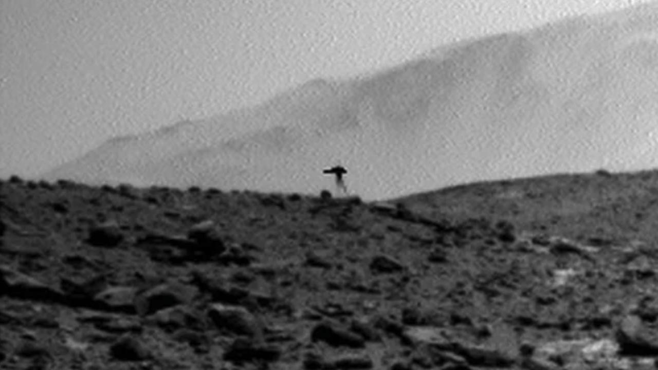 Mars'ta görülen esrarengiz cisim uzaylı değil kozmik ışın çıktı