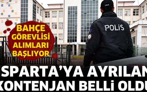 Isparta’da Okullarda Güvenlik Seferberliği