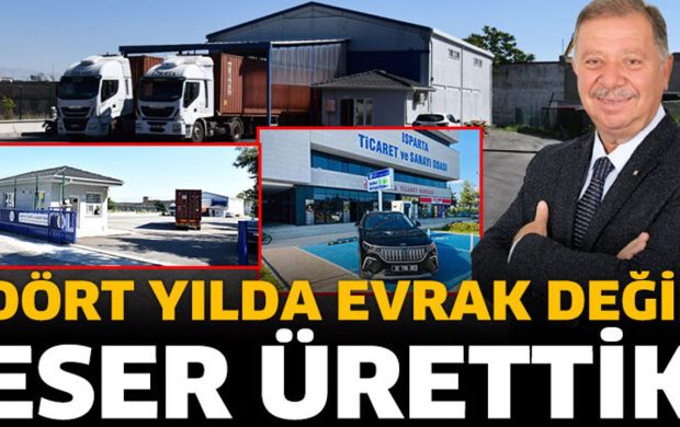 Metin Çelik: Dört Yılda Evrak Değil, Eser Ürettik