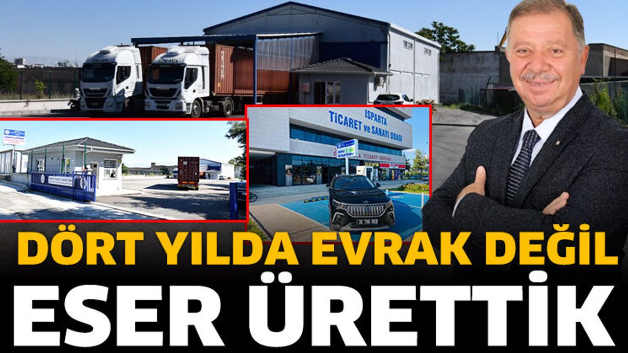 Metin Çelik: Dört Yılda Evrak Değil, Eser Ürettik
