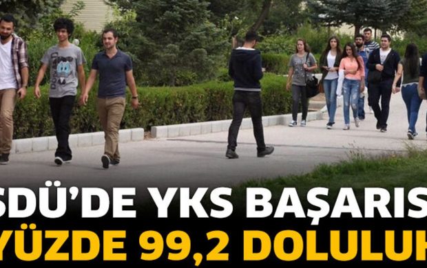 SDÜ’de YKS Başarısı: Doluluk Yüzde 99,2