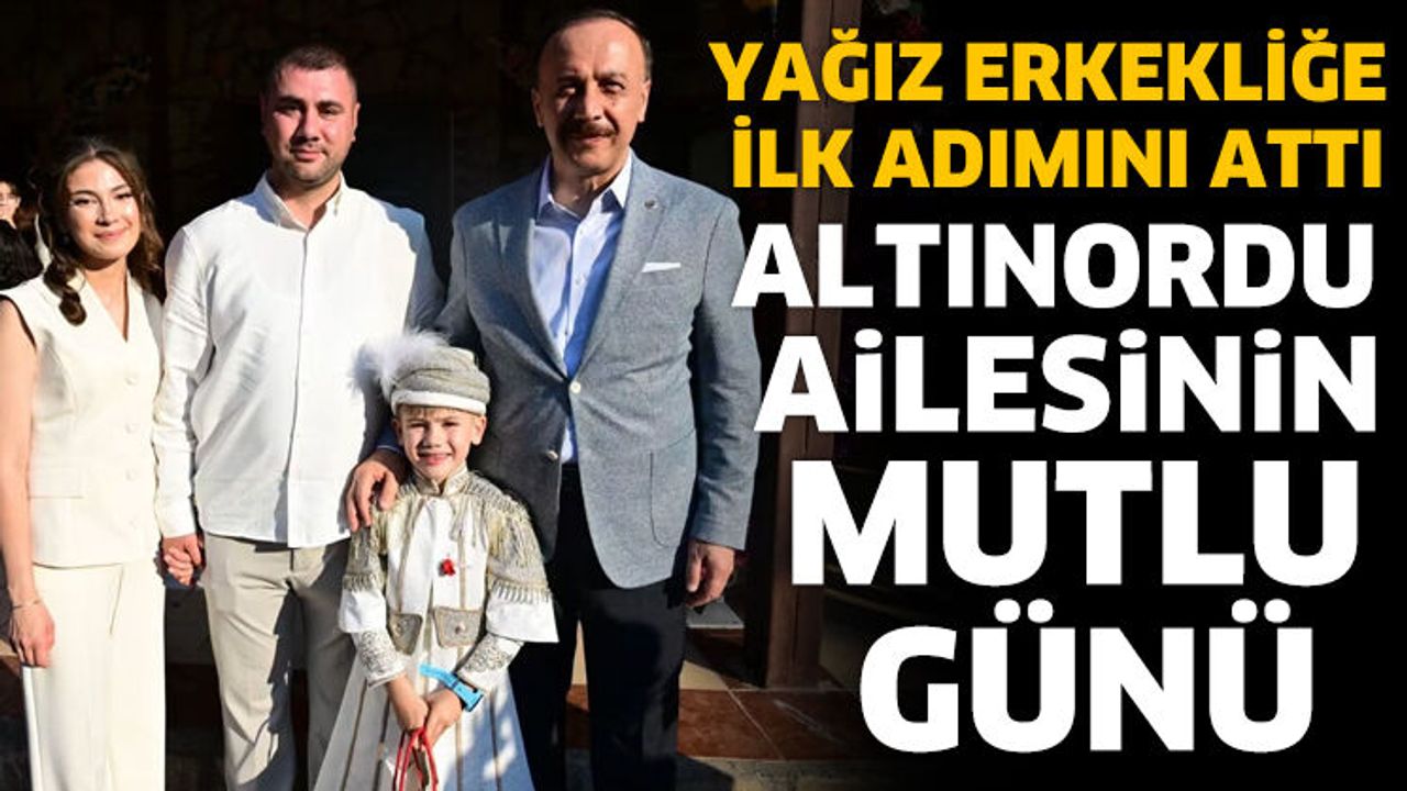 Altınordu Ailesinin Mutlu Günü