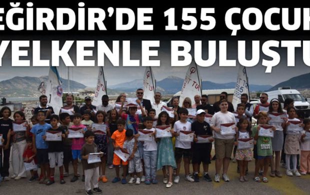 Eğirdir’de 155 Çocuk Yelkenle Buluştu