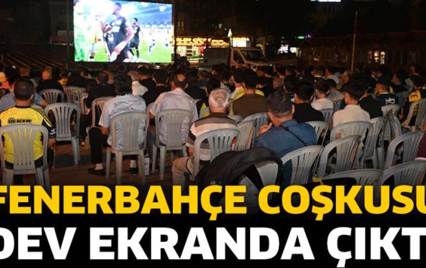 Isparta’da Fenerbahçe Coşkusu