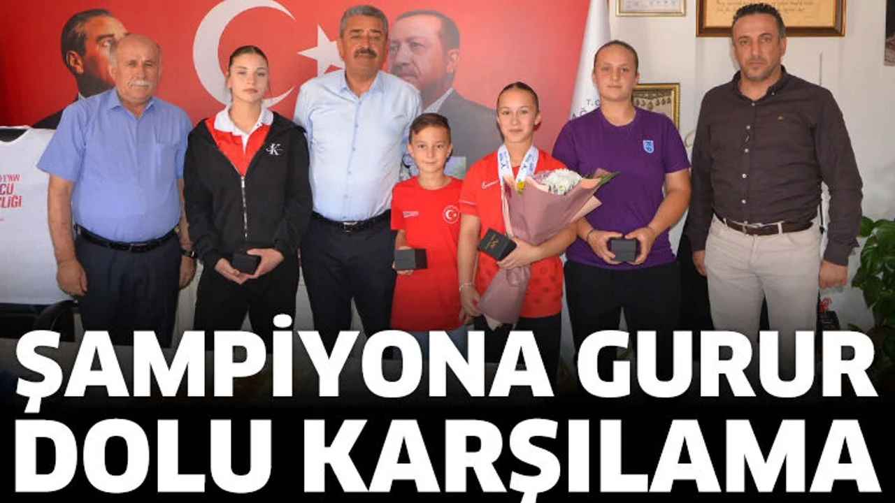 Avrupa Şampiyonu Asel Şenel’e Gurur Dolu Karşılama