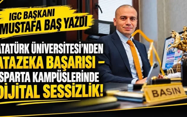 IGC BAŞKANI MUSTAFA BAŞ YAZDI