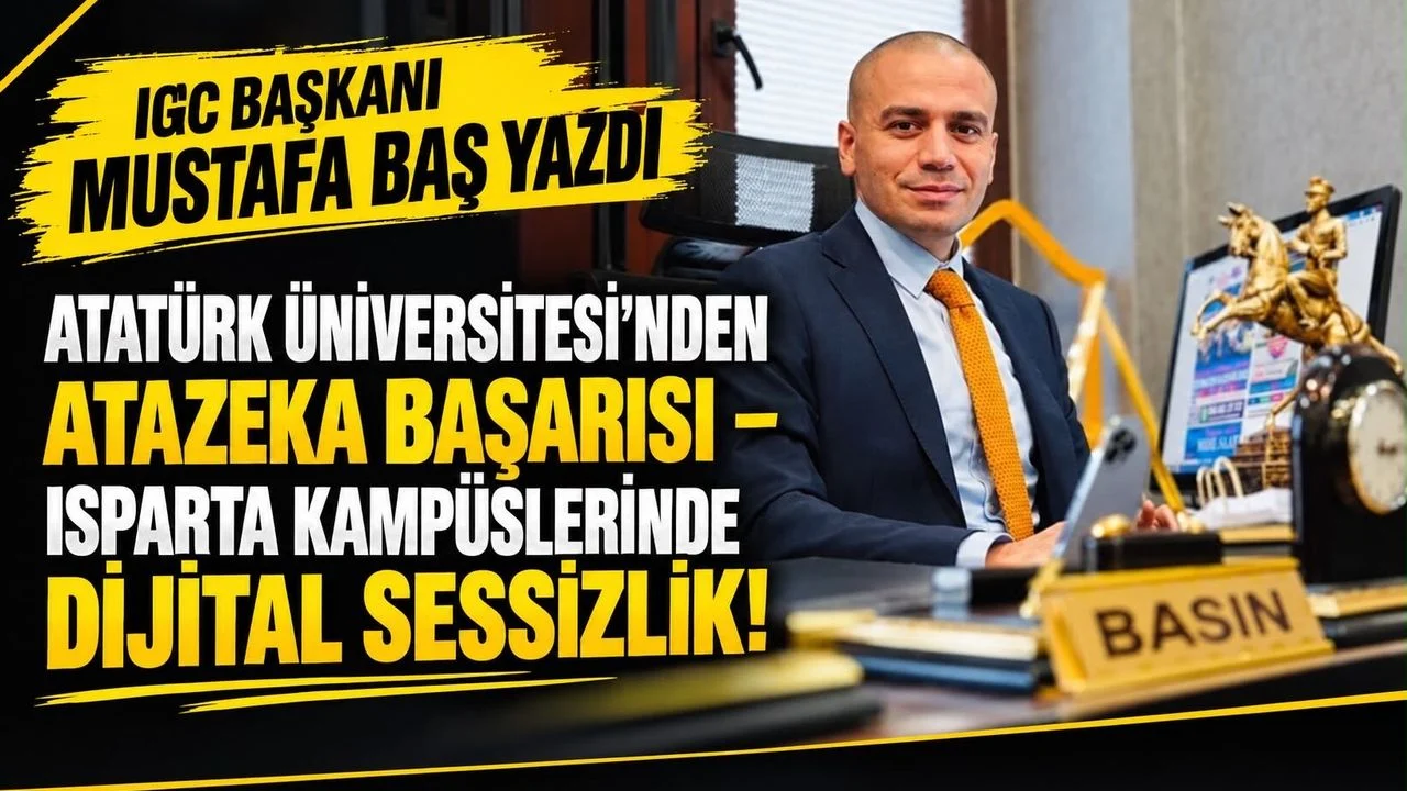 IGC BAŞKANI MUSTAFA BAŞ YAZDI
