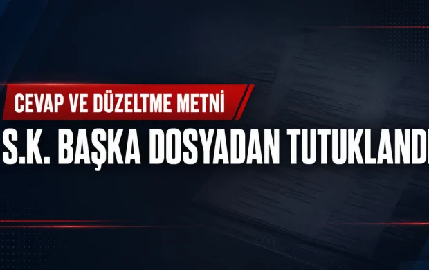 CEVAP VE DÜZELTME METNİ