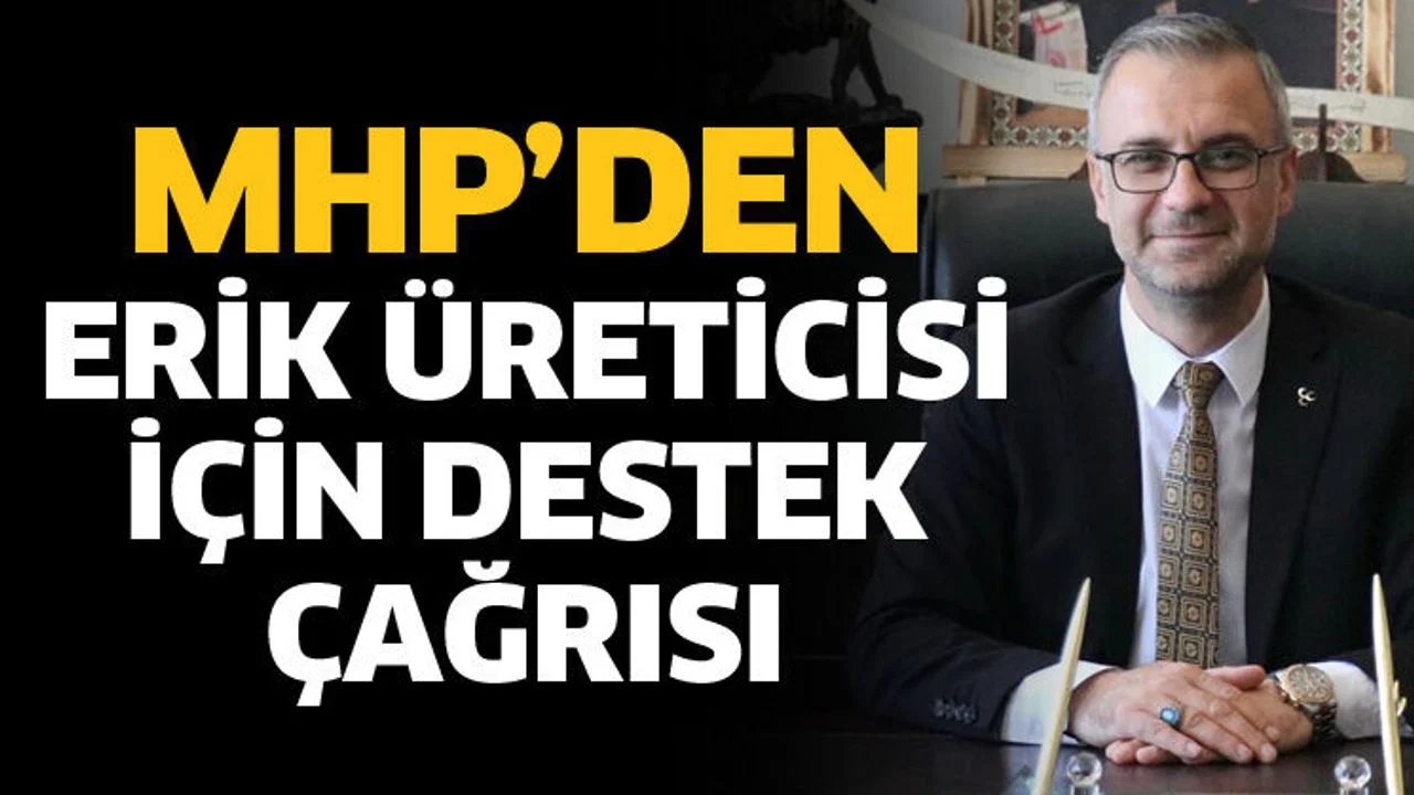 MHP’den erik üreticisi için destek çağrısı