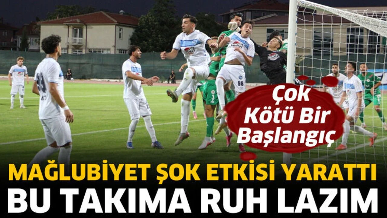 Bu takıma ruh lazım