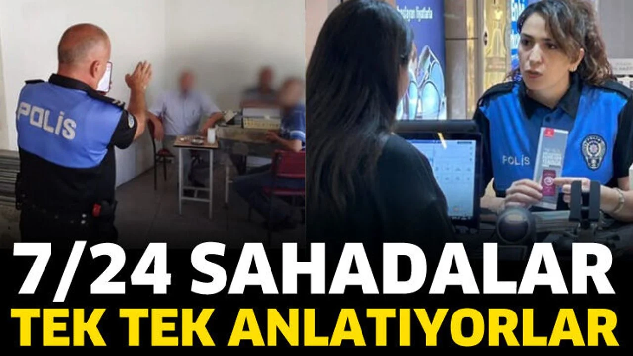 Isparta’da polislerden güvenlik bilgilendirmesi