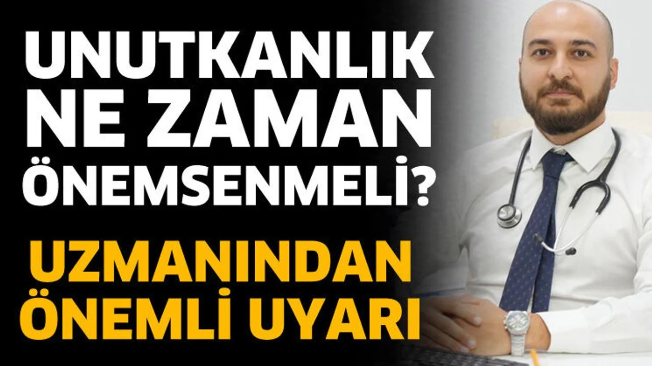 Unutkanlık ne zaman önemsenmeli? Demansın erken belirtilerine dikkat
