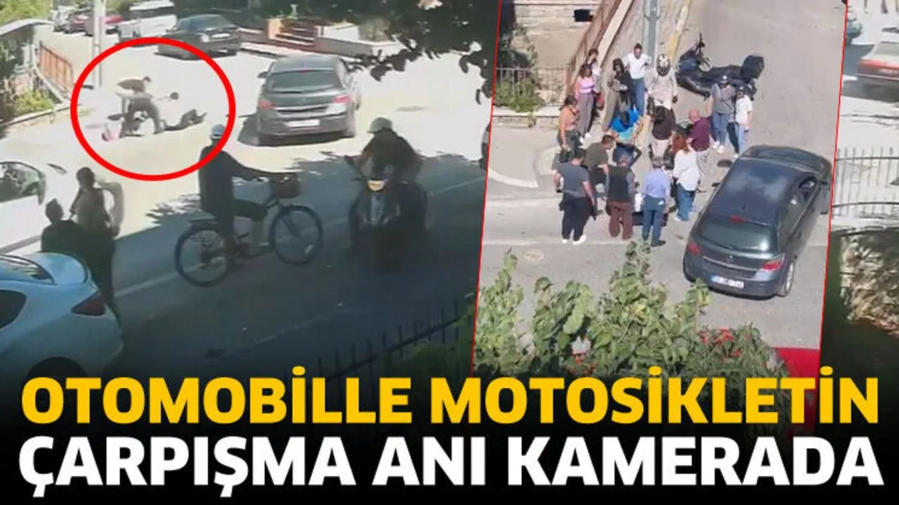 Isparta’da otomobil ile motosiklet çarpıştı: 2 yaralı