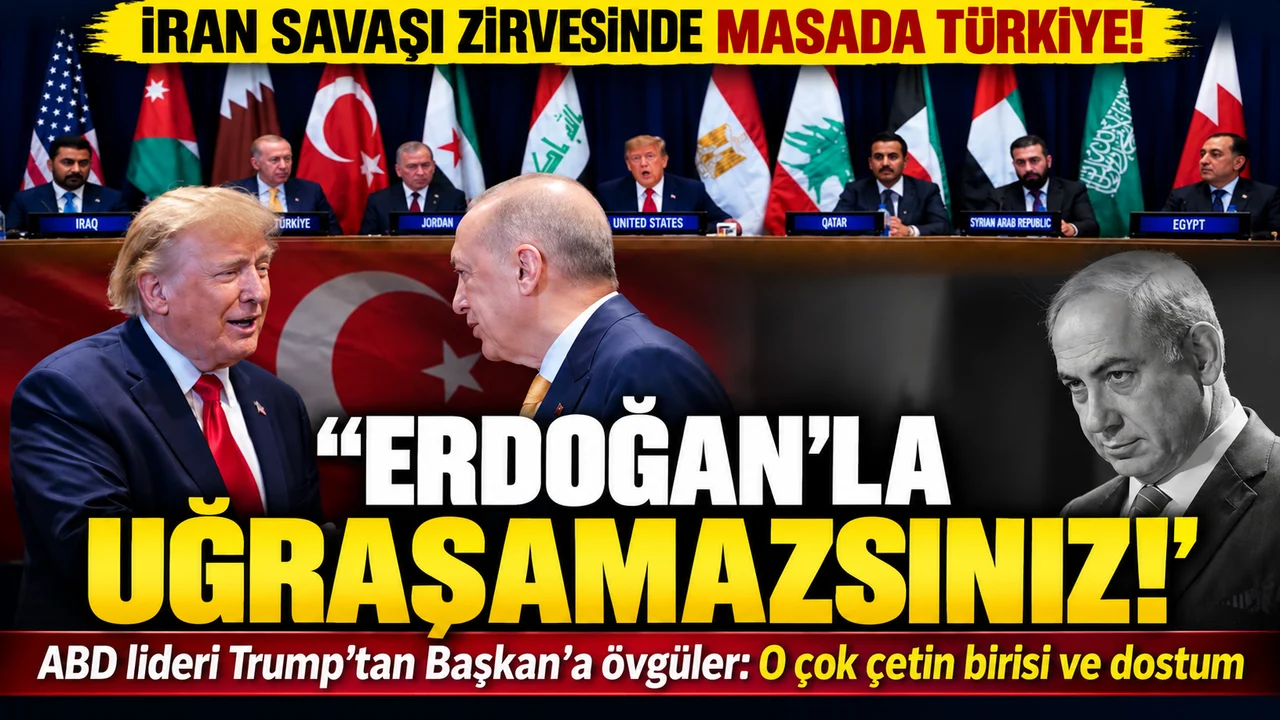 TRUMP’TAN CUMHURBAŞKANI ERDOĞAN’A ÖVGÜ