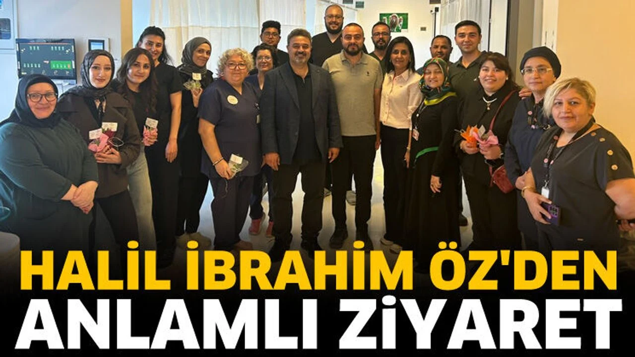 Halil İbrahim Öz'den anlamlı ziyaret