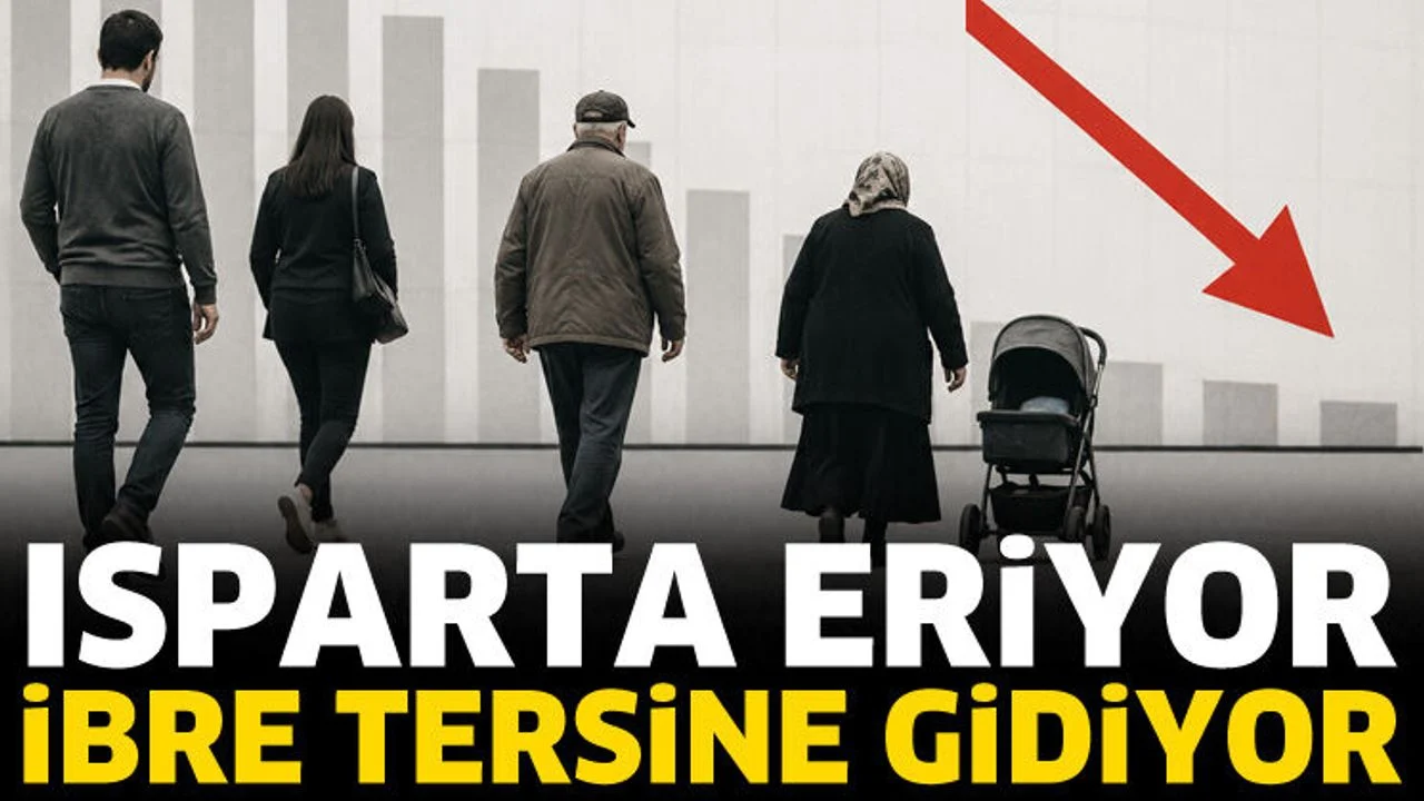 Nüfusumuz yine düştü