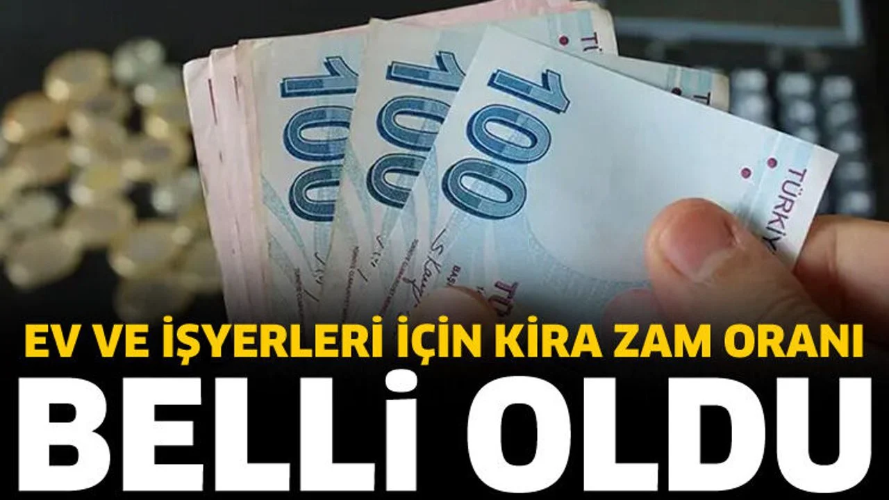 Eylül 2026 kira zam oranı belli oldu