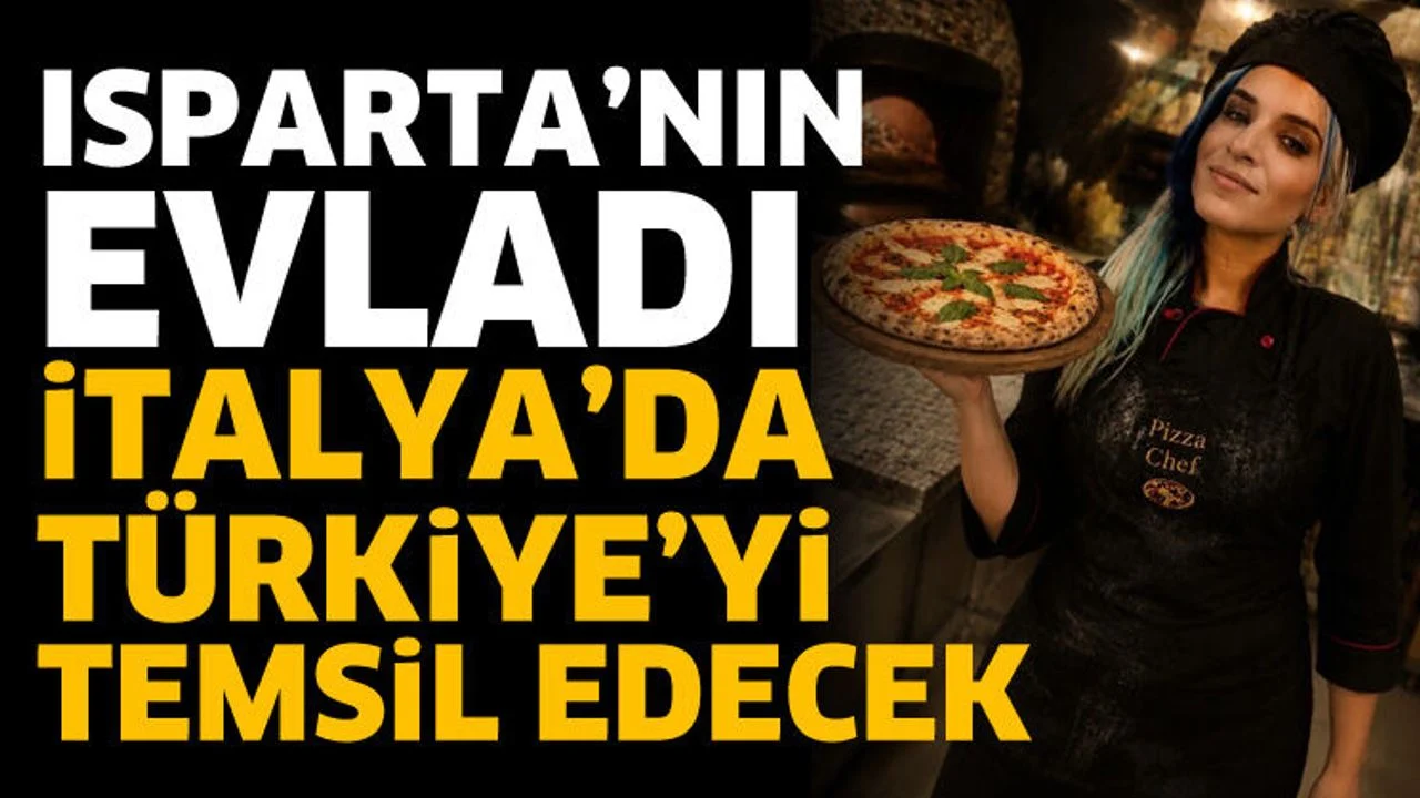 Isparta’nın evladı İtalya’da Türkiye’yi temsil edecek