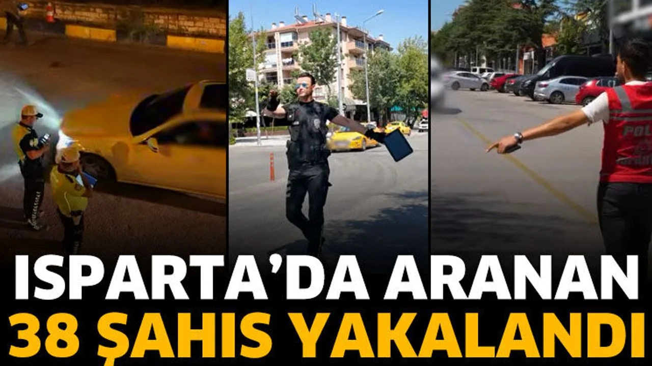Isparta’da Denetim Bilançosu